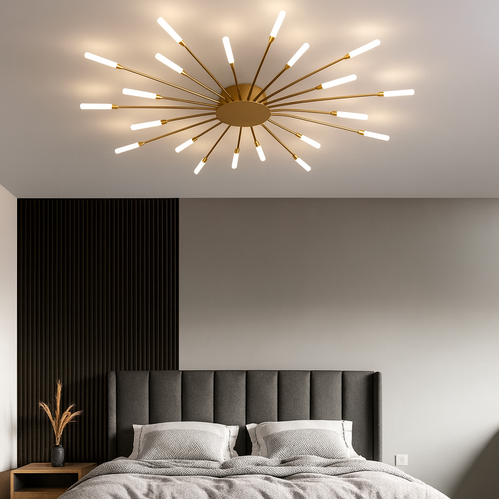 Luces de Techo Modernas con Fuegos Artificiales | LED