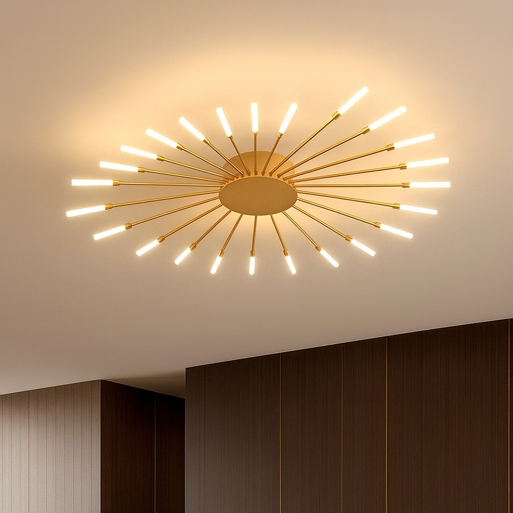 Luces de Techo Modernas con Fuegos Artificiales | LED