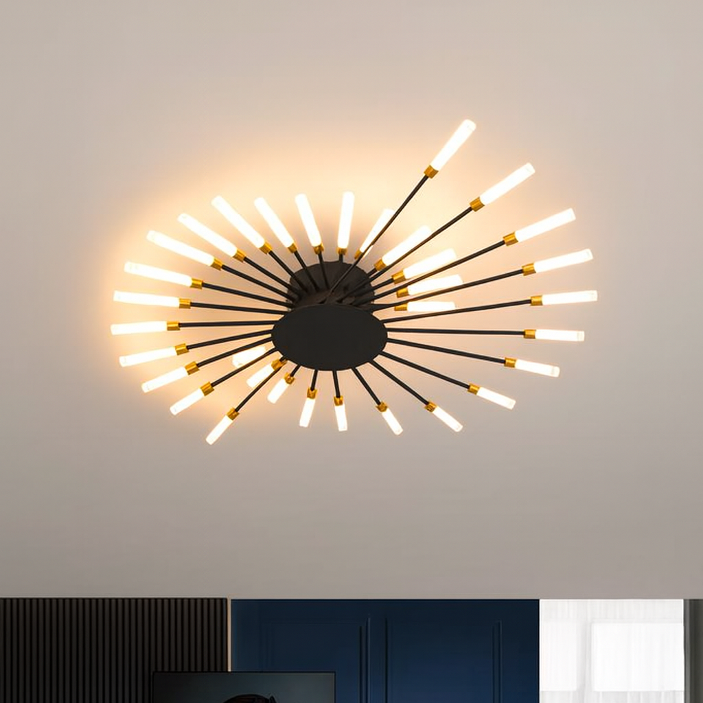 Luces de Techo Modernas con Fuegos Artificiales | LED