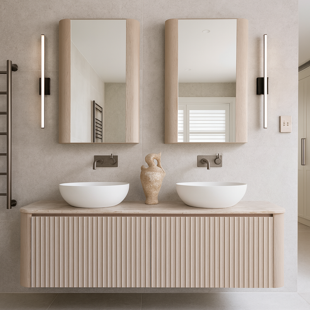 Lámpara de Techo LED Empotrada de Línea Larga | Negra